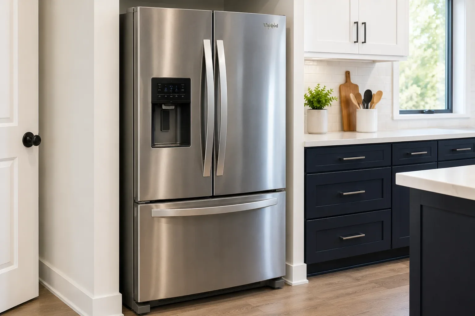 Whirlpool dishwasher in a Dundas kitchen