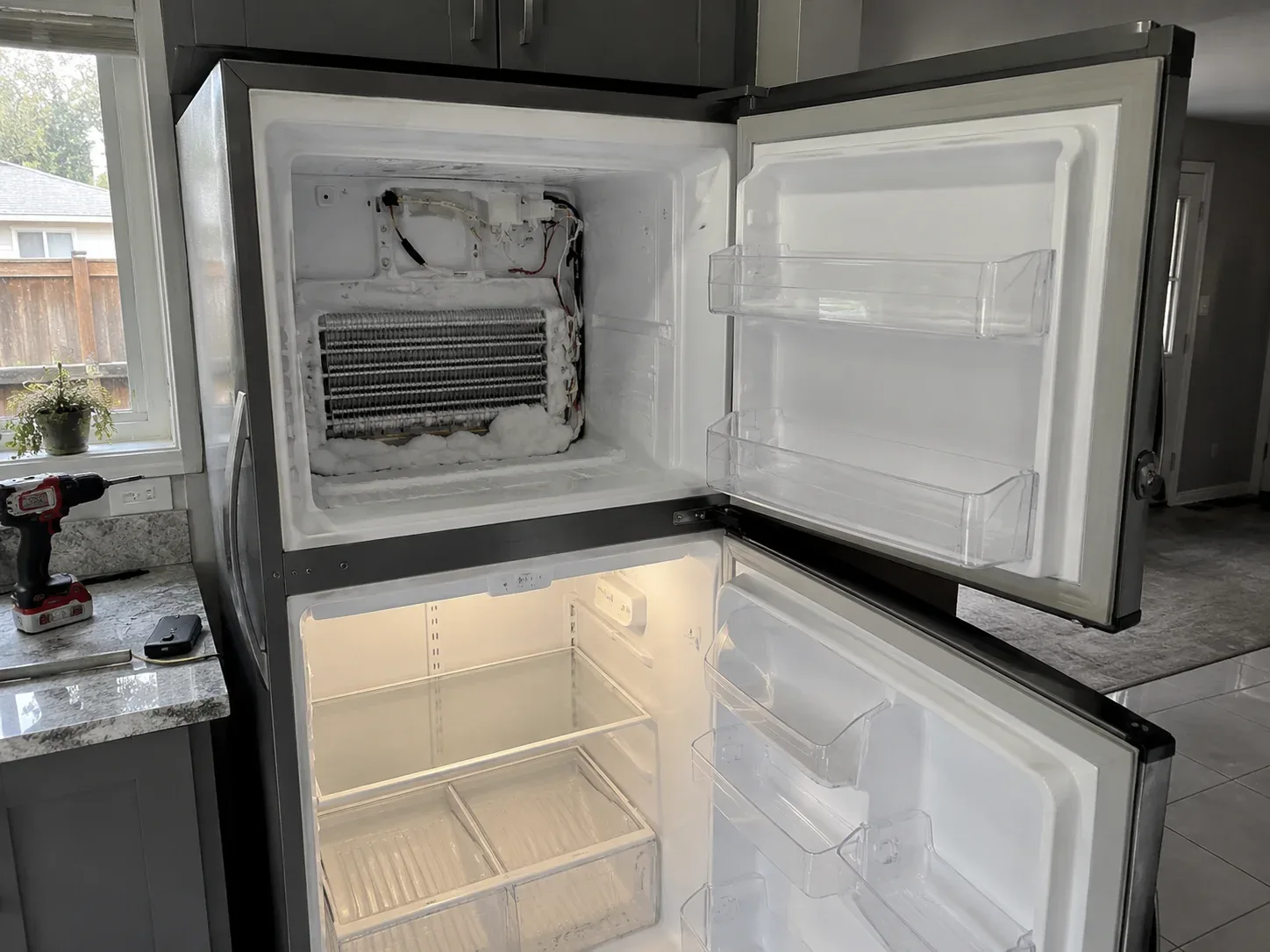 Whirlpool refrigerator repair in Dundas